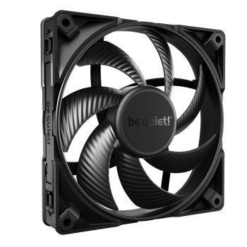 be quiet! Silent Wings Pro 4 140mm PWM Datora ventilators Melns