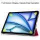 Apple iPad Air 13\'\' (2024) (A2903 A2898) PU Leather Protective Tri-fold Book Case Cover, Red | Чехол...