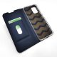 Xiaomi Mi 10 Lite 5G Magnetic Adsorption Book Case Cover, Blue