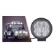 Круглая автомобильная рабочая лампа 9 LED, 27W