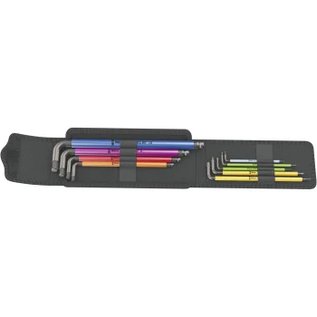 WERA Bicycle Set 4 L-Keys Set with Pouch, 9 Pieces
