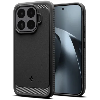 Spigen Rugged Armor Case for Xiaomi 17T, Matte Black