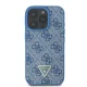 Guess iPhone 16 Pro Max Case Crossbody 4G Metal Logo, Blue