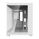 Darkflash C285MP Computer Case, Tempered Glass, White