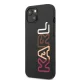 Karl Lagerfeld Multipink Brand vāciņš iPhone 13 mini, melns