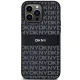 DKNY iPhone 14 Pro Max vāciņš Mono Stripe & Metal Logo, melns