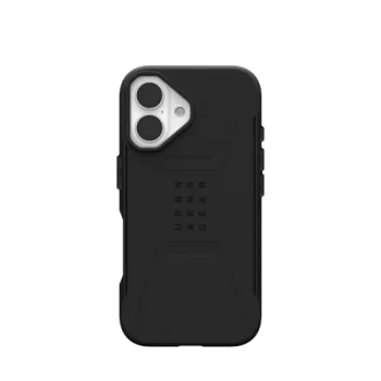 UAG Civilian Magsafe iPhone 16 Case - Black