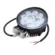 Apaļais auto darba lukturis ar 9 LED, 27W