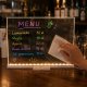 Акриловая LED лампа для записей с USB и маркерами
