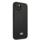 Karl Lagerfeld iPhone 13 mini case Saffiano Plaque Black