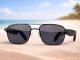 Smart Bluetooth Audio Glasses with Built-in Speakers and Mic, Black