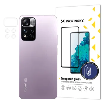 Wozinsky kameras aizsargstikls Xiaomi Redmi Note 11 Pro+, 9H rūdītais stikls