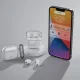 Austiņu maciņš Tech-Protect FlexAir priekš Apple AirPods 4, caurspīdīgs