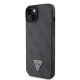 Guess iPhone 15 Plus Case Crossbody 4G Metal Logo, Black
