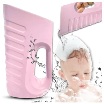 Кружка для мытья головы Bakalu Nicekids, розовая