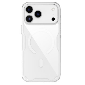 Nillkin iPhone 17 Pro Max vāciņš Nature Pro Magnetic, caurspīdīgs