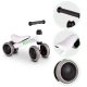 ECOTOYS Mini Balance Bike for Toddlers 18-36 Months, White