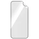 PanzerGlass Matrix Ultra-Wide-Fit hybrid glass for iPhone 15 Pro with positioner