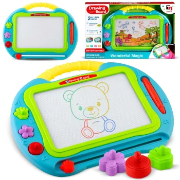 Магнитная доска для рисования Ricokids, синяя
