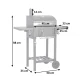 Угольный гриль Berdsen BBQChef BD-892, антрацит