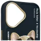 Чехол Nimmy Glasses Cool Dog для iPhone 16 6.1\", черный