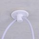 6-Arm Spider Ceiling Lamp, White
