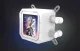 Darkflash DV360S procesora šķidruma dzesētājs 360mm LCD ARGB, balts