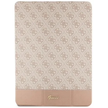 Guess iPad Pro 12.9" чехол-книжка 4G Stripe Allover, розовый