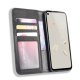 Google Pixel 4a Retro Magnetic Leather Case Cover with Card Slots, Black