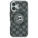 Чехол Karl Lagerfeld для iPhone 16 IML Monogram Karl&Choupette MagSafe, черный