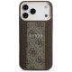 Guess 4G Stripe MagSafe Phone Case Cover iPhone 17 Pro Max - brown