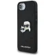 Karl Lagerfeld Fixed Glitter vāciņš iPhone 16e - Melns