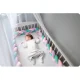 Ricokids 3m gultiņas apmalīte, piparmētru/rozā/violeta