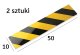 Garage Wall Protector for Car Doors 50x10x1.5 cm, 2 Pcs