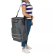 Malatec Folding Shopping Trolley with 40L Bag, Grey