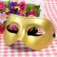 Венецианская карнавальная маска для маскарада, золотая