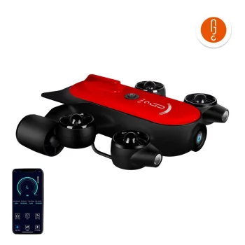 Geneinno T1-Pro zemūdens drons ar 4K UHD kameru (150 m)