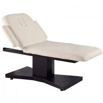 Kosmētiskā gulta, masāžas kušete AZZURRO 805 1, brūns / krēmveida | Cosmetic bed, massage couch, brown / cream
