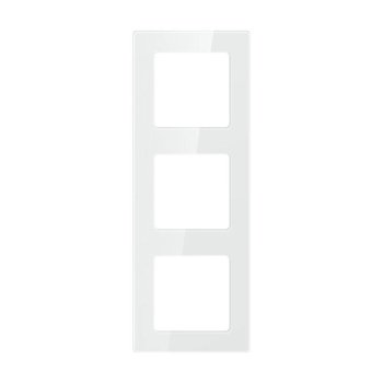 Avatto N-TS10-Frame-W3 Triple Switch Frame, White