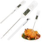 LCD kitchen thermometer digital wine meat probe