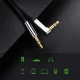 Ugreen plakans AUX audio kabelis 3.5mm mini jack, 1m, sudraba