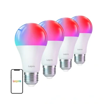 Умные LED лампы Lepro B2 E27 Wi-Fi, 1100 лм, 4 шт.