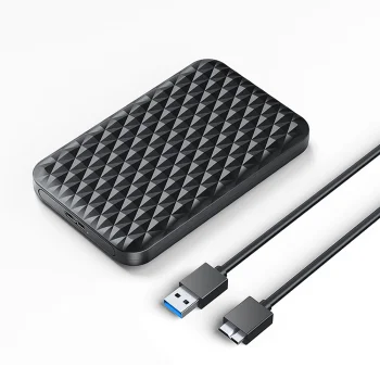 Orico 2520U3-V1 2.5" HDD/SSD USB Micro-B 5Gb/s ārējais diska korpuss, melns