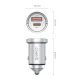 Orico MiniRing Pro 45W USB-A & USB-C Car Charger Silver