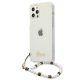 Apple iPhone 12 Pro Max 6.7\'\' Guess White Pearl Case Cover (GUHCP12LKPSWH), Transparent | Telefona Maciņš Vāks...