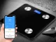 Умные аналитические весы с Bluetooth и приложением OKOK, черные