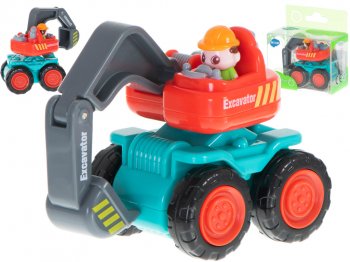 Bērnu Rotaļlieta Celtniecības Mašīna Ekskavators HOLA | Kids Toy Construction Machine Excavator