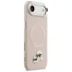 Karl Lagerfeld Karl & Choupette Pins MagSafe vāciņš iPhone, Air Pink