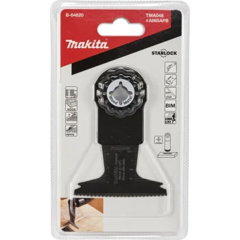 Погружное пильное полотно Makita TMA048 B-64820 Starlock 65 мм по дереву и...