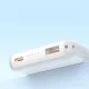 Dudao K14S+ ārējais akumulators 10000mAh 20W ar MagSafe un statīvu, balts